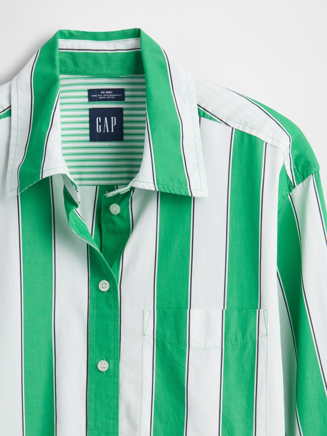 Gap Organic Cotton Poplin Big Shirt