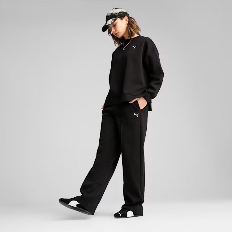 PUMA Wardrobe Essentials Women's Oversized Crew Sweatshirt