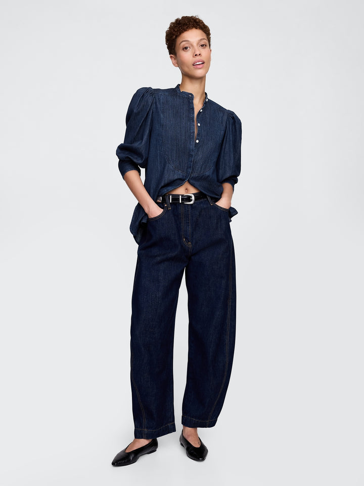 Gap × HFR Puff-Sleeve Shirt by N'gai