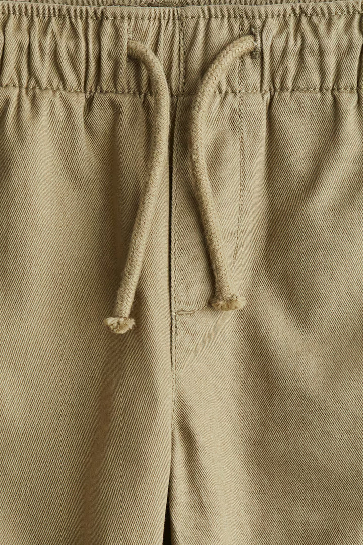 H&M TWILL JOGGERS