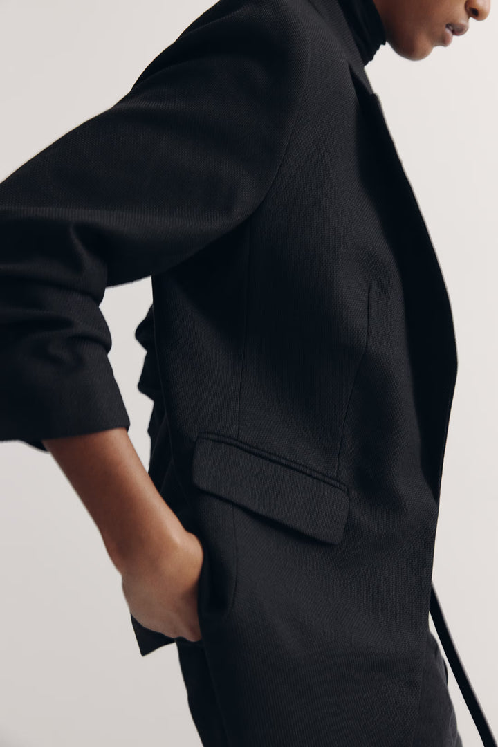 H&M Gathered-sleeve Jacket