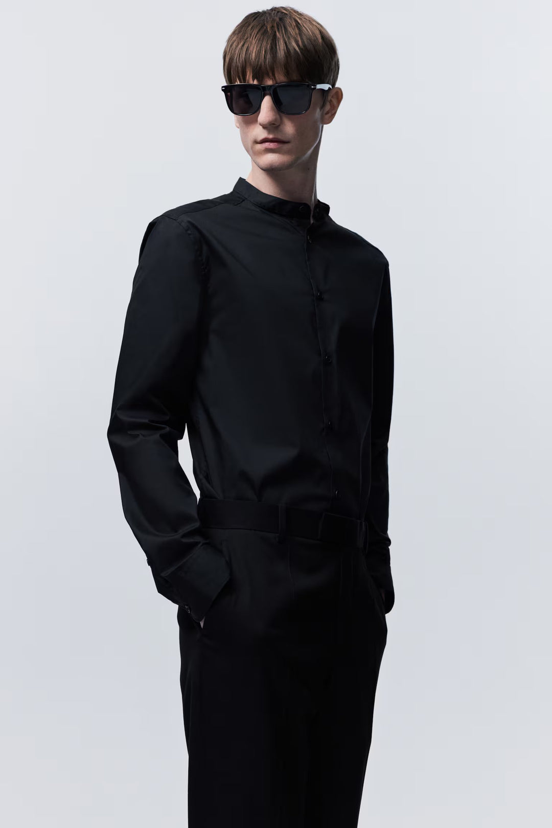 H&M Slim Fit Grandad shirt