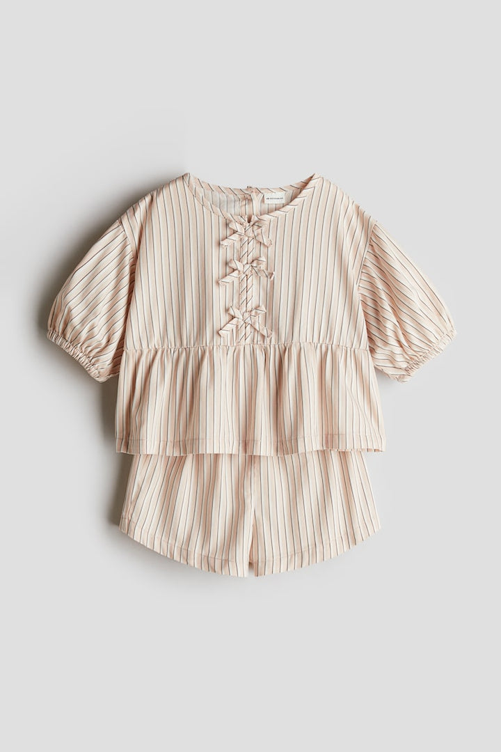 H&M 2-piece Cotton Poplin Set