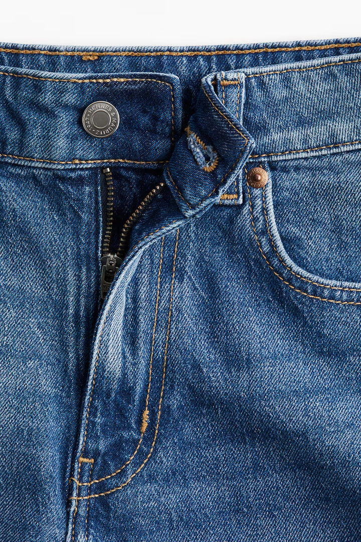 H&M HIGH WAIST DENIM SHORTS