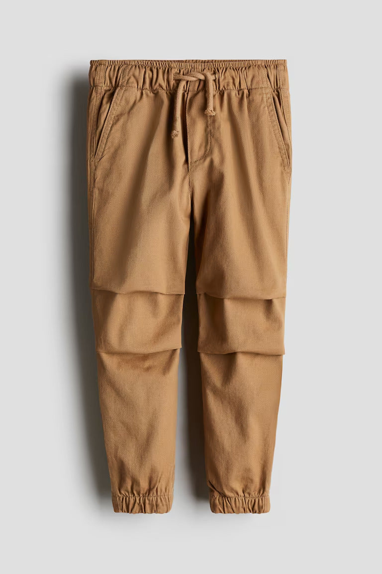 H&M TWILL JOGGERS