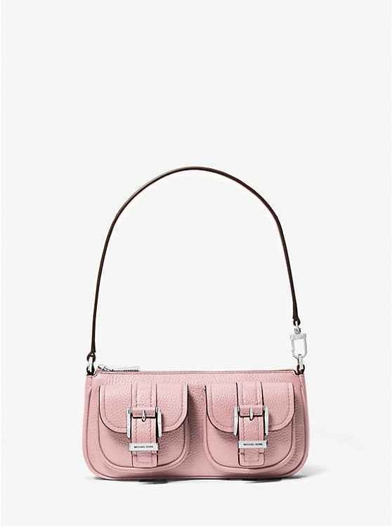 Michael Kors Zoe Small Pebbled Leather Pochette