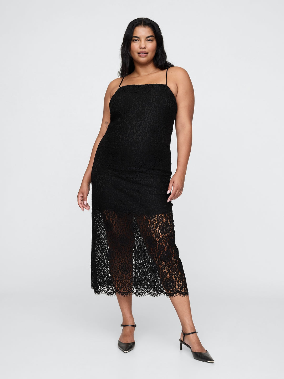 Gap Lace Midi Dress