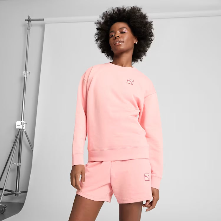 PUMA Essentials Elevated Women's Comfort Crew Sweatshirt