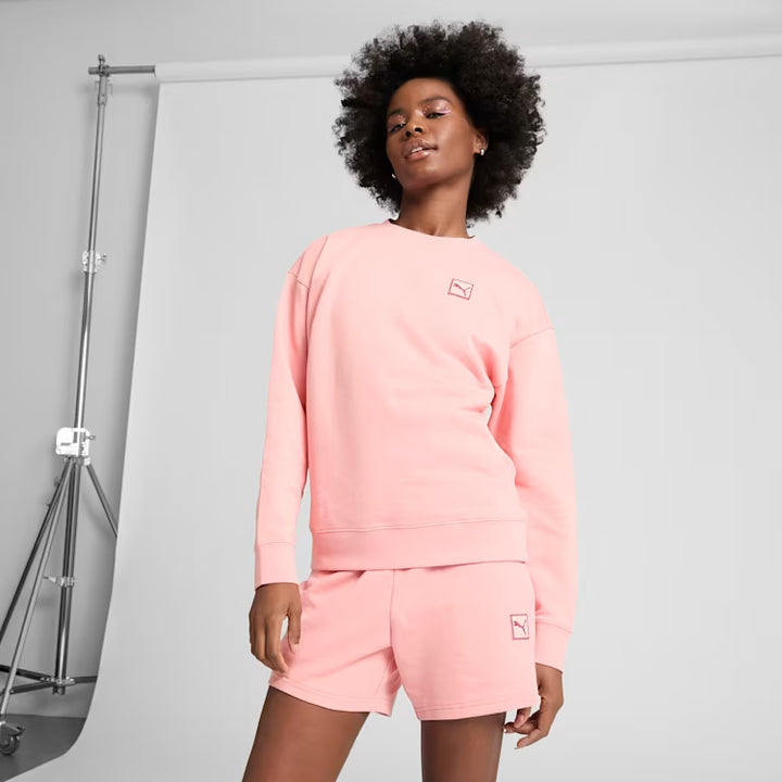 PUMA Essentials Elevated Women's Comfort Crew Sweatshirt
