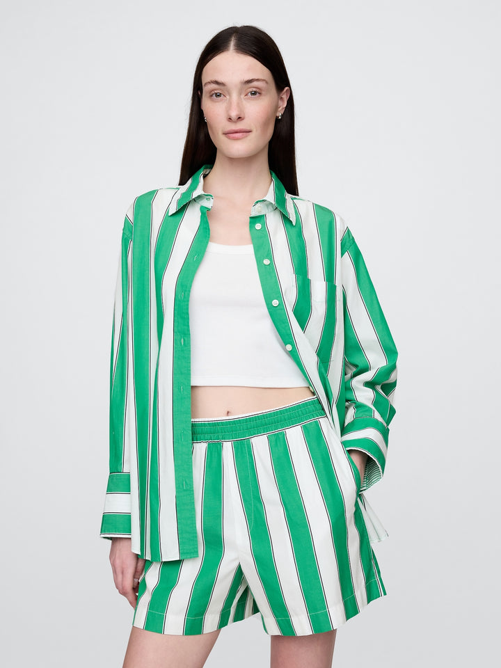 Gap Organic Cotton Poplin Big Shirt