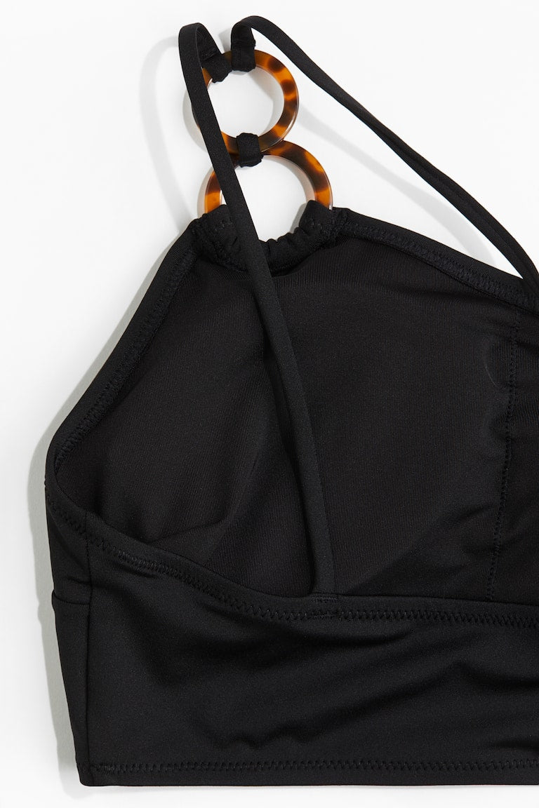 H&M Padded One-Shoulder Bikini Top