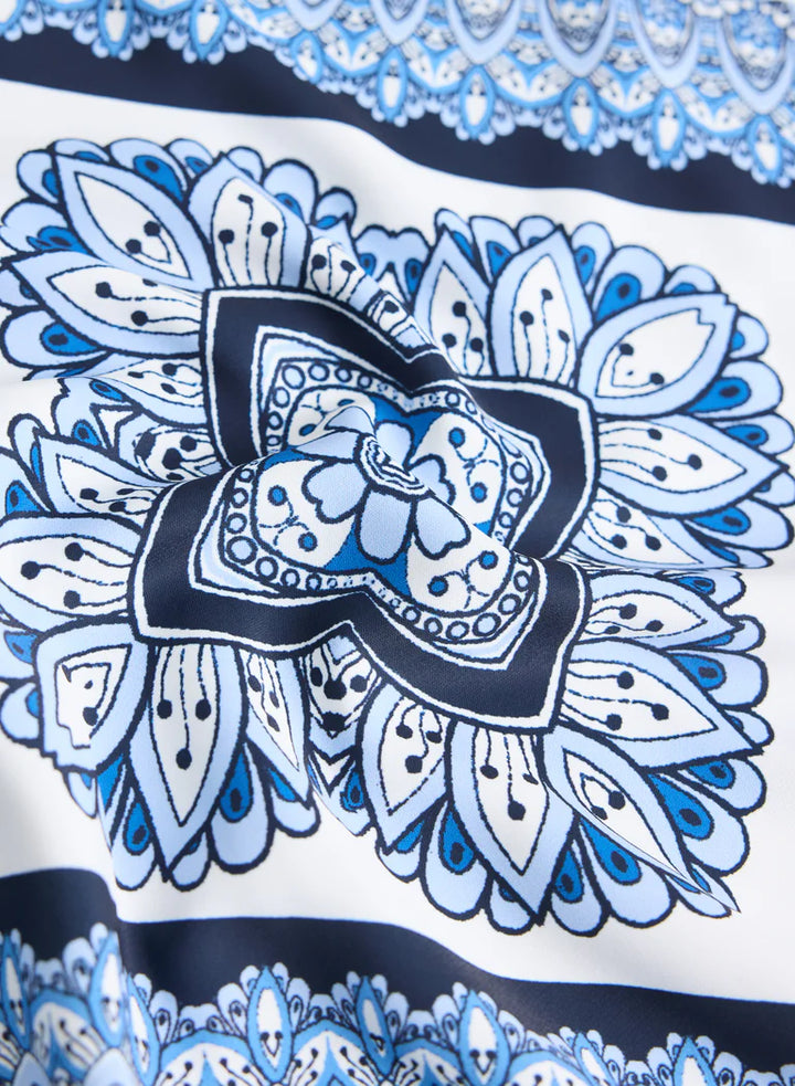 LAURA Paisley Print Top