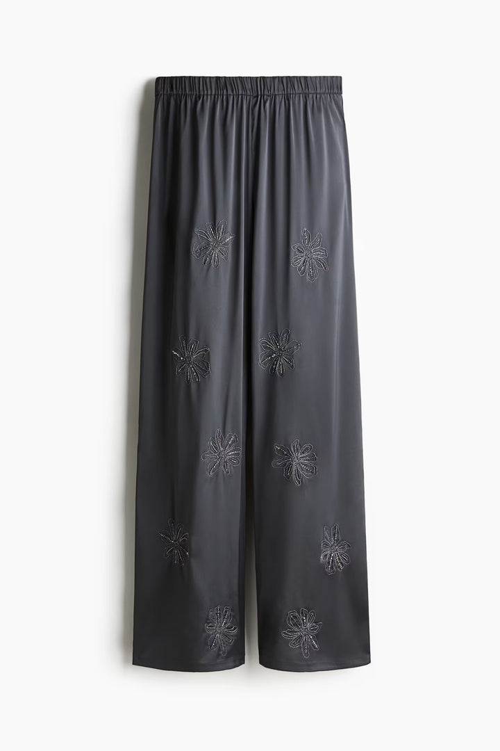 H&M Embroidered Pants