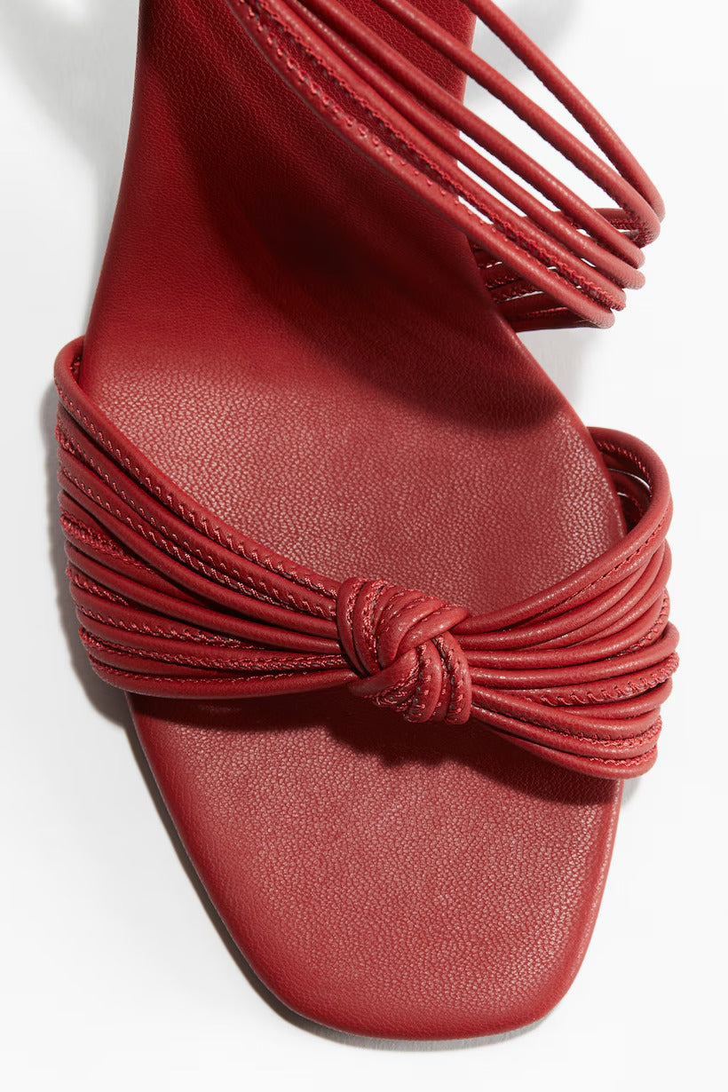 H&M Heeled Strappy Sandals