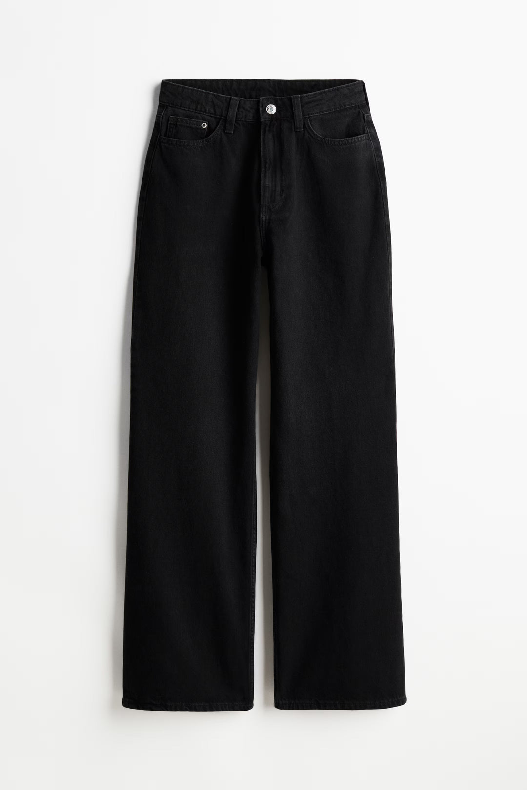 H&M Curvy Fit Wide Ultra High Jeans