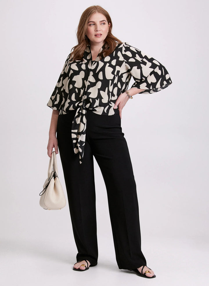 LAURA Joseph Ribkoff - Pull-On Wide-Leg Pants