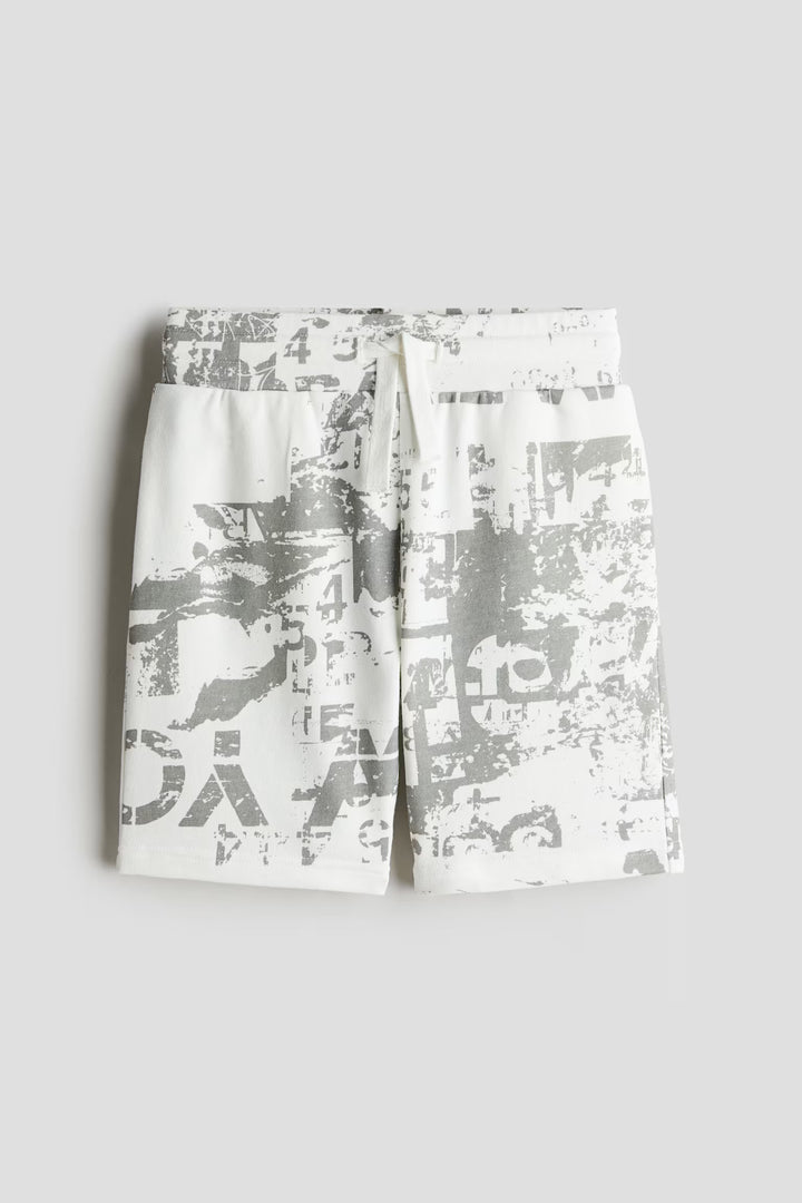 H&M Printed Sweatshorts