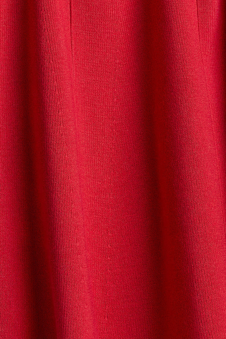 H&M FLARED FINE-KNIT SKIRT