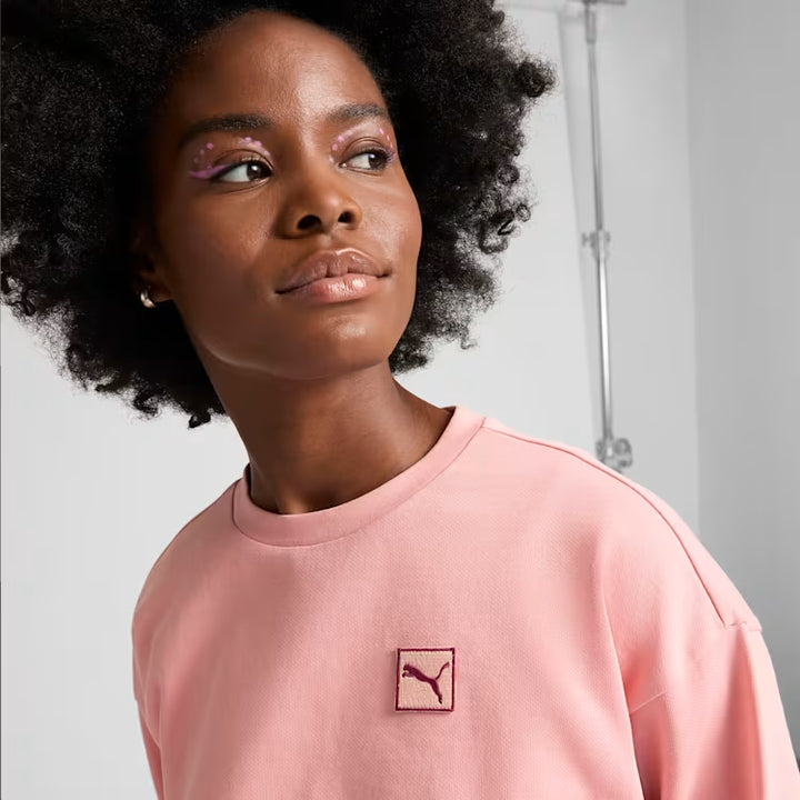 PUMA Essentials Elevated Women's Comfort Crew Sweatshirt