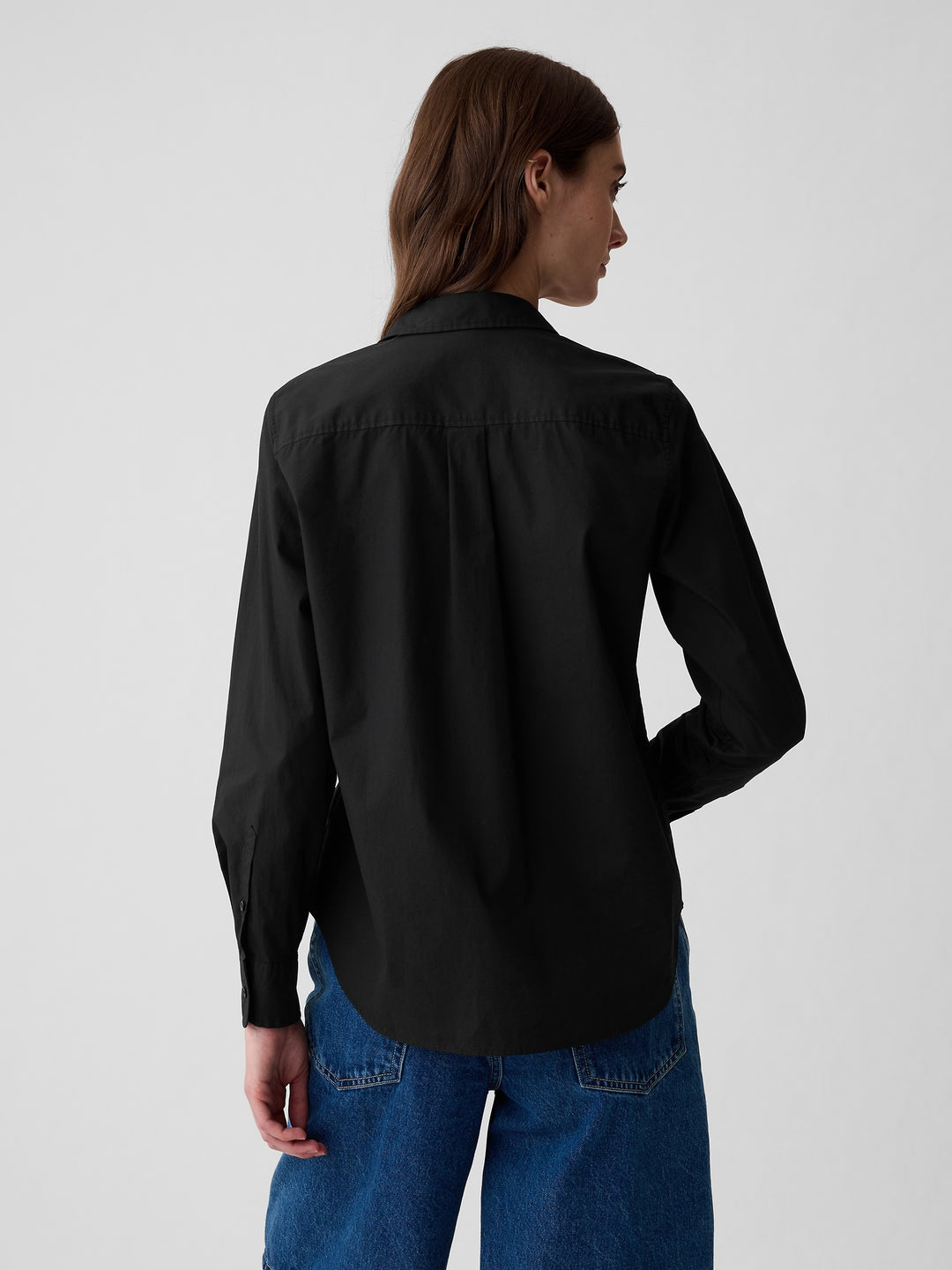 Gap Sheer Lace Classic Shirt