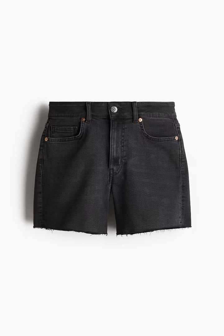 H&M SKINNY HIGH DENIM SHORTS