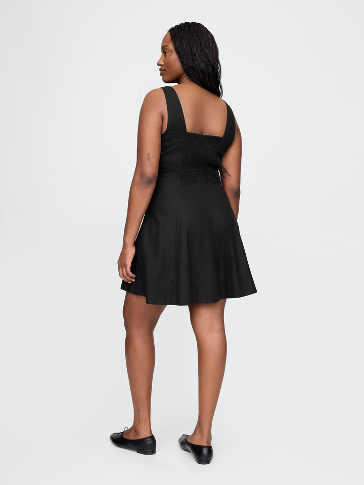 Gap Linen-Blend Mini Dress