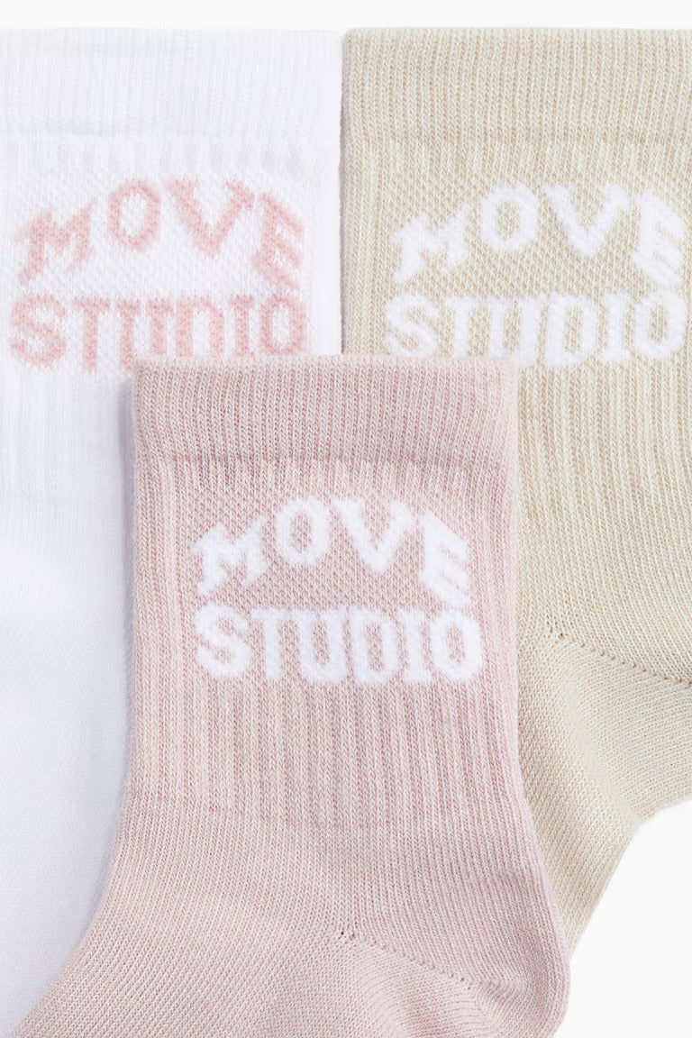 H&M 5-PACK SPORTS SOCKS WITH DRYMOVE™