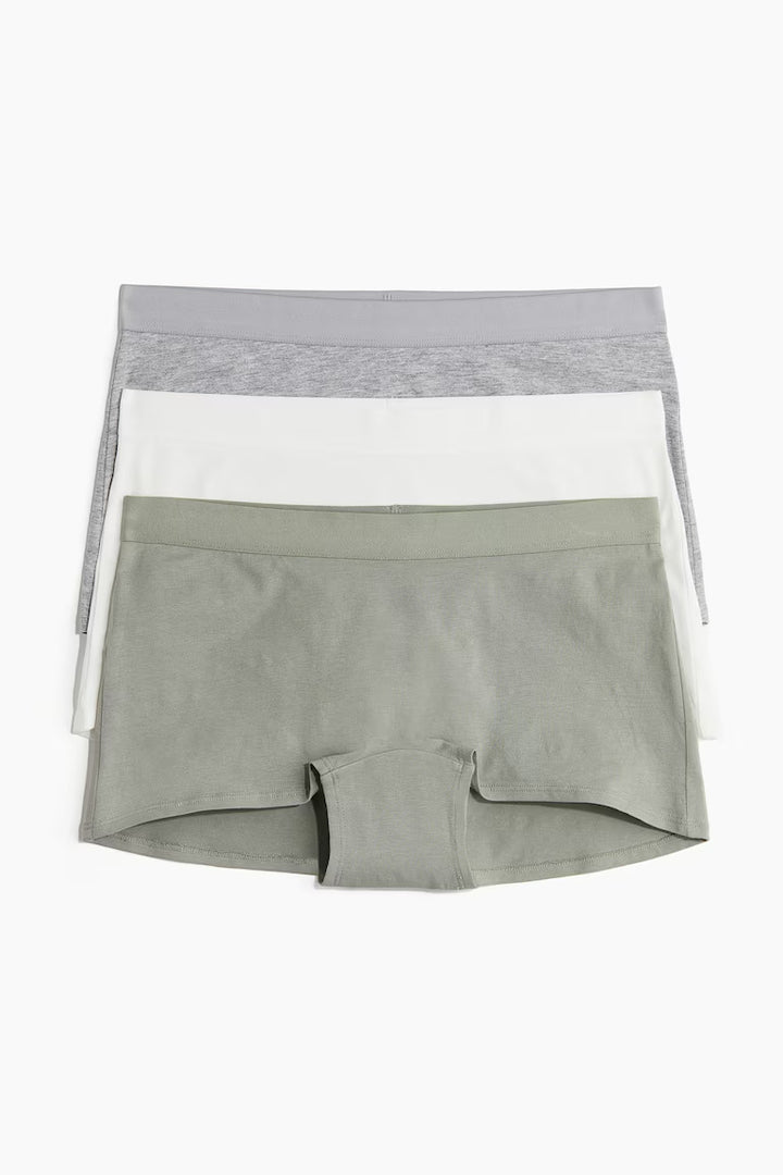 H&M 3-PACK COTTON BOXER BRIEFS
