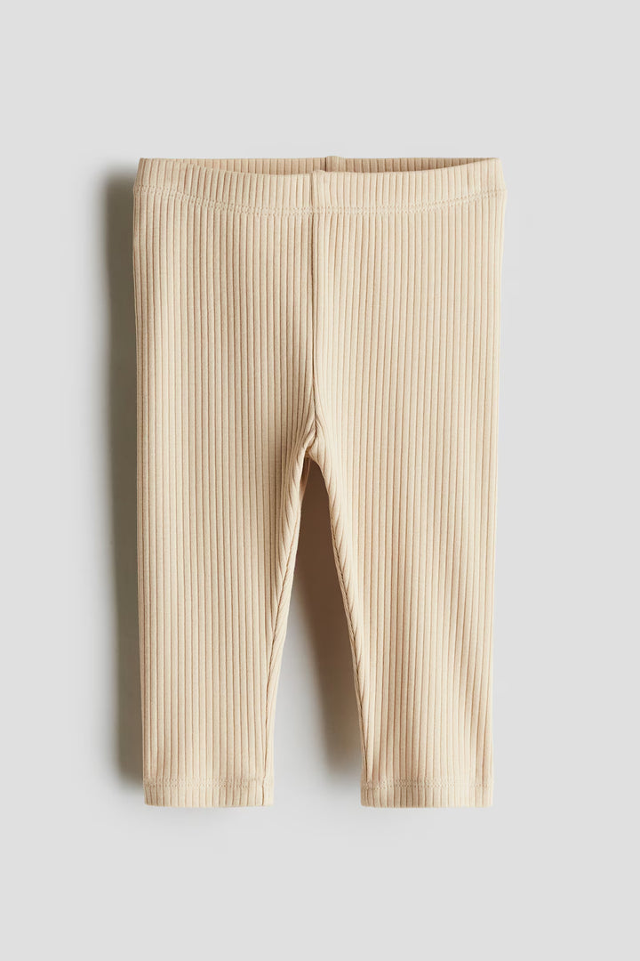 H&M Ribbed Cotton Leggings