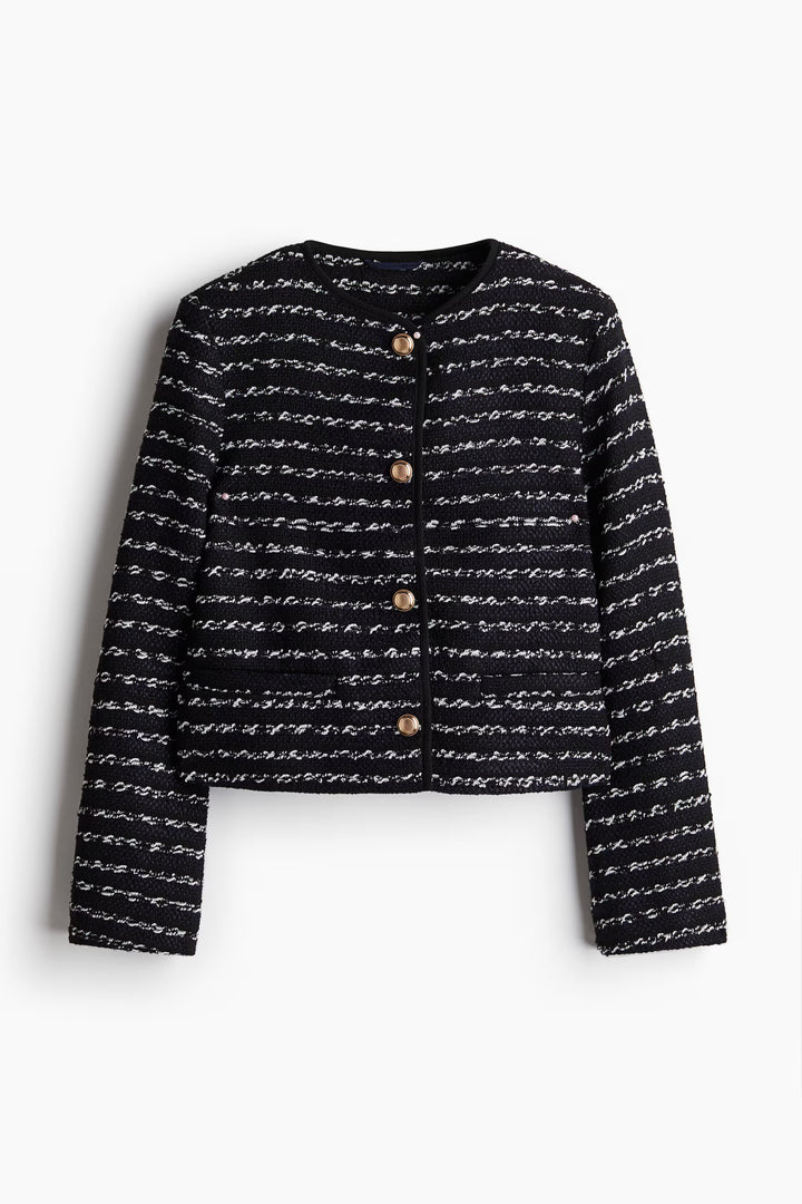 H&M Textured-Weave Jacket