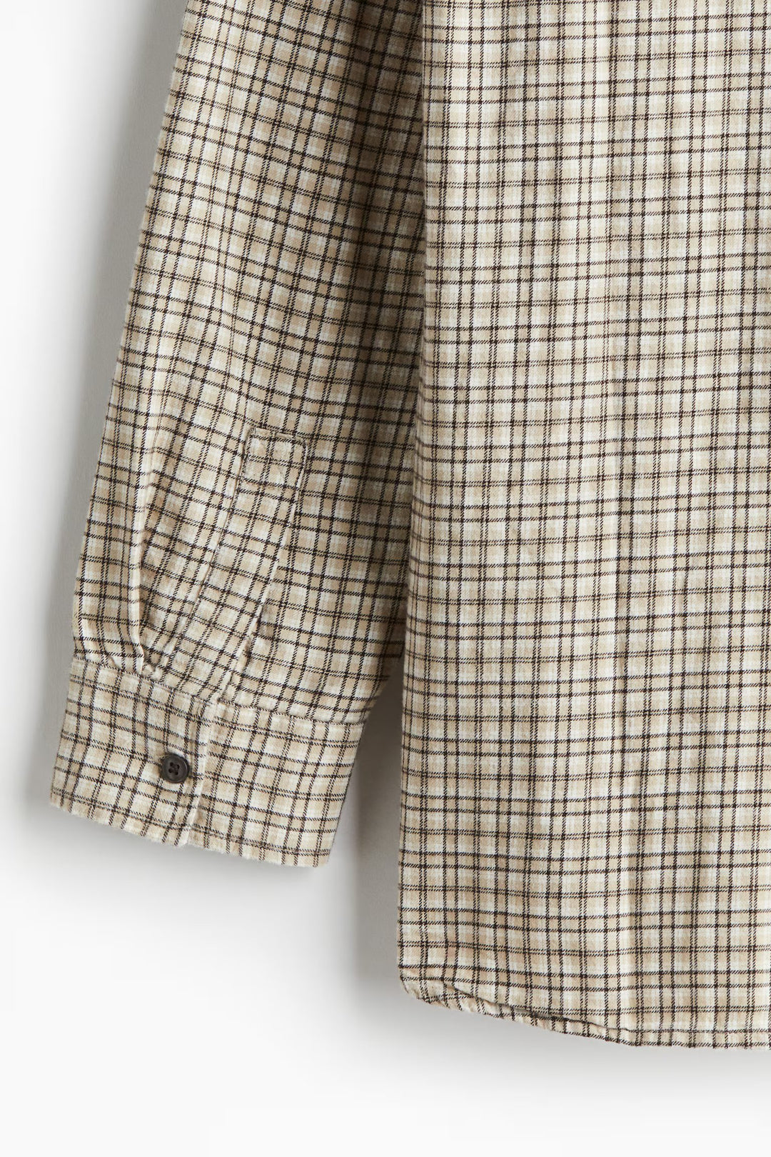 H&M Loose-Fit Flannel Shirt