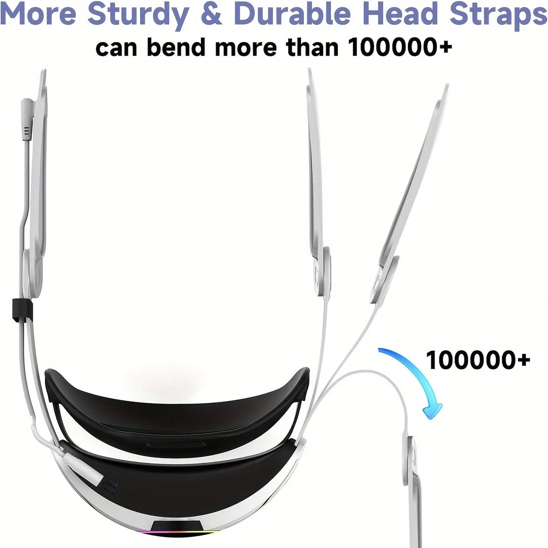Prociv Battery Head Strap for Meta Quest 3/3S, 10000mAh Charging Elite Strap Replacement for Enhanced Comfort and Play Time, Adjustable Elite Strap VR Accessories for Meta/Oculus Quest 3S