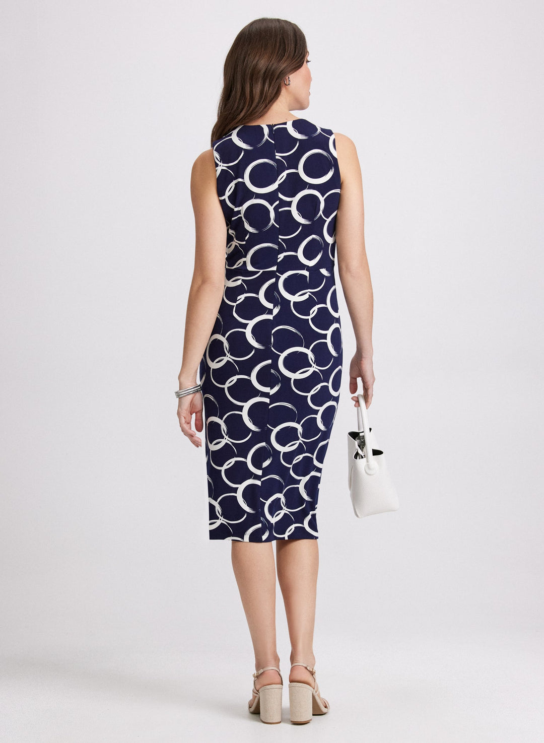 LAURA Circle Print Dress