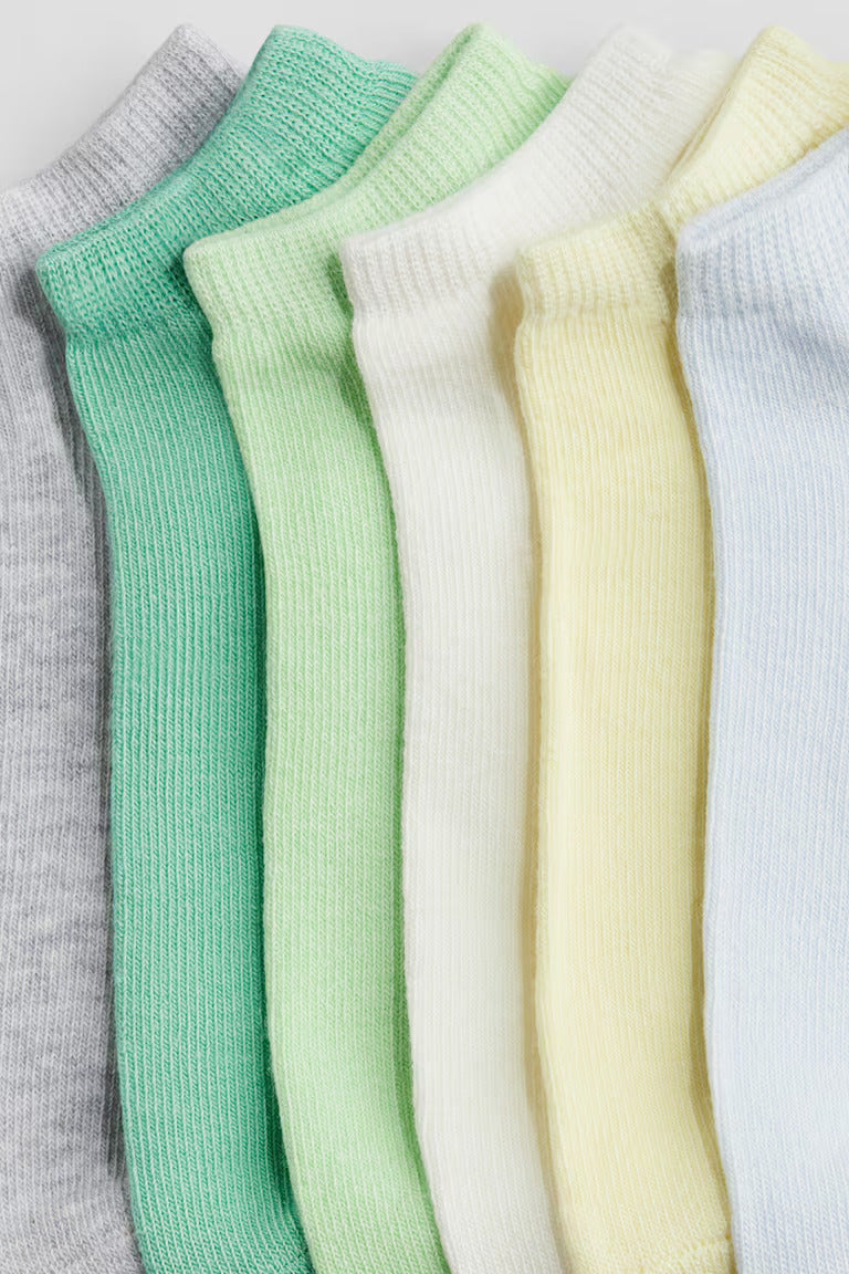 H&M 10-PACK ANKLE SOCKS