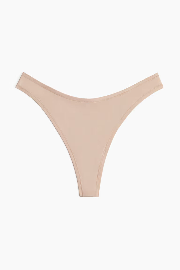H&M 3-PACK MICROFIBER THONG BRIEFS