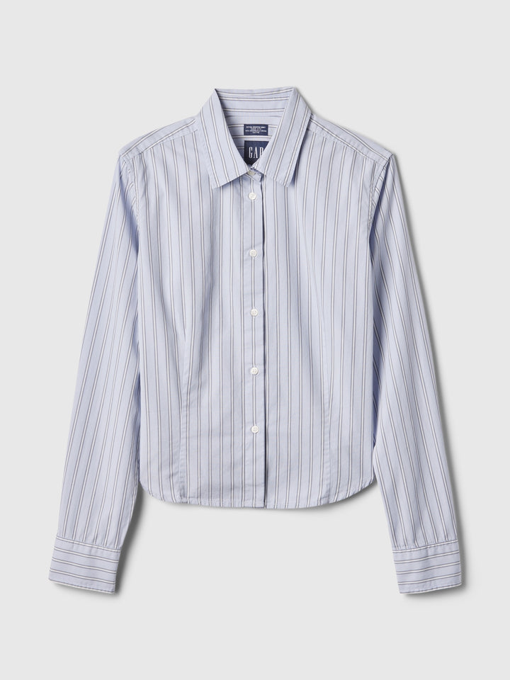 Gap Organic Cotton Cropped Shirt