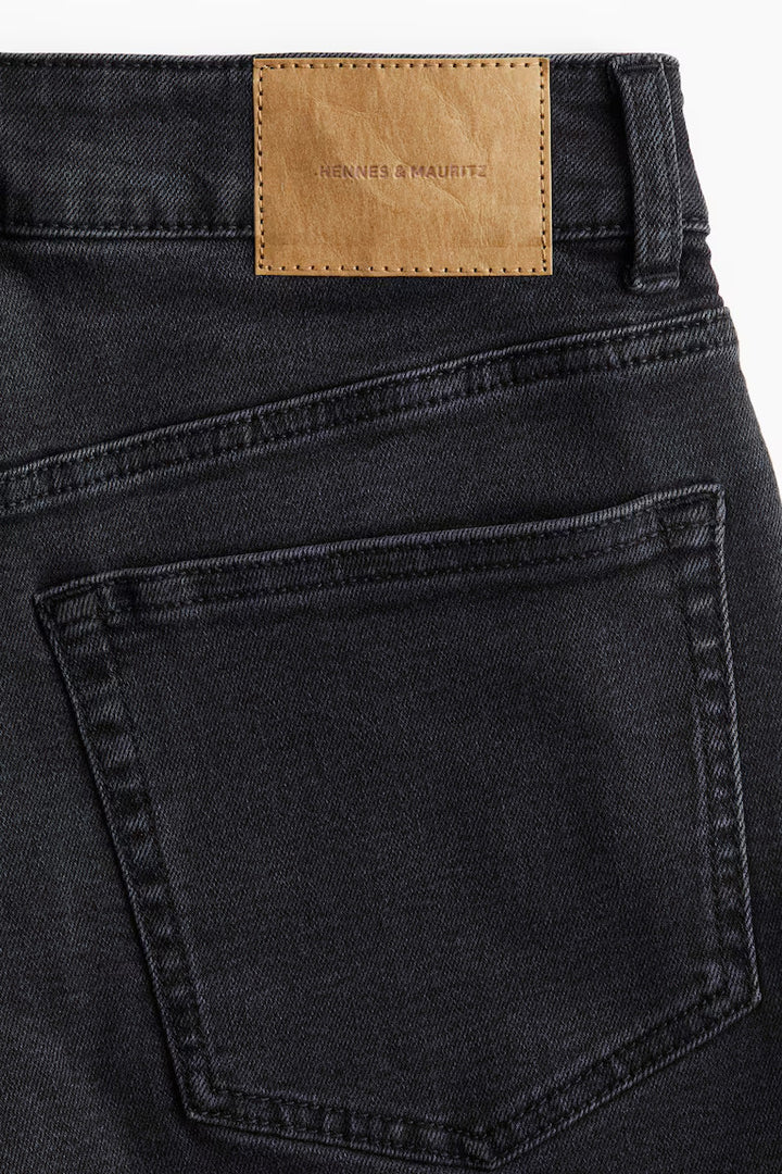 H&M SKINNY HIGH DENIM SHORTS