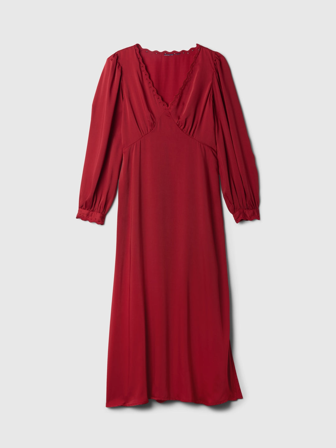 Gap Satin Empire Midi Dress