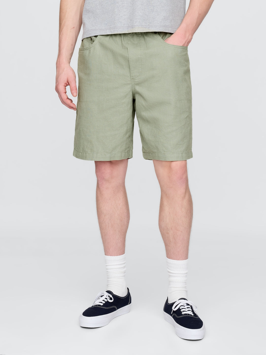 Gap Linen-Cotton Easy Shorts