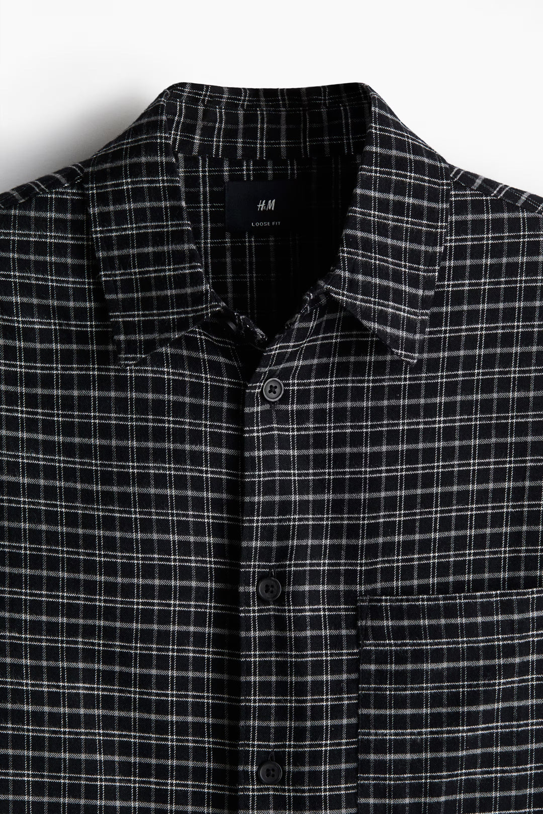 H&M Loose Fit Flannel shirt