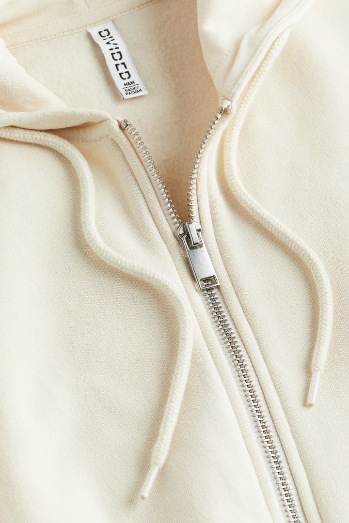 H&M Short Hooded Sweatshirt Jacket