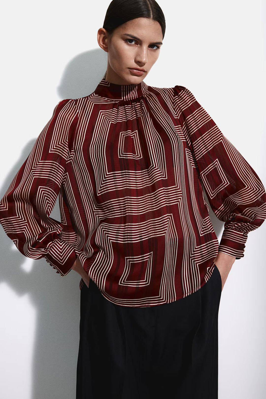H&M Patterned Blouse