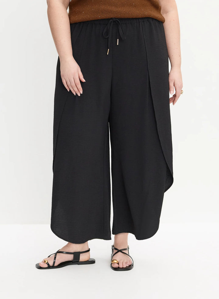 LAURA Melanie Lyne - Wrap-Effect Parachute Pants