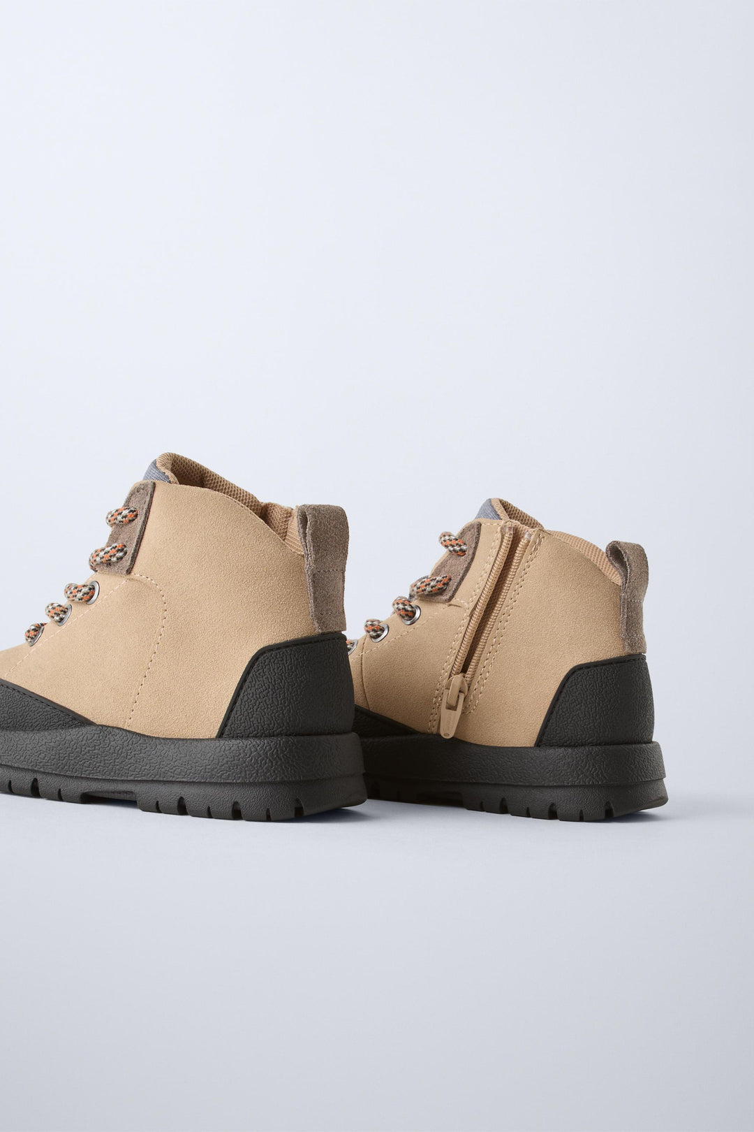 ZARA CHUNKY LACE-UP BOOTS