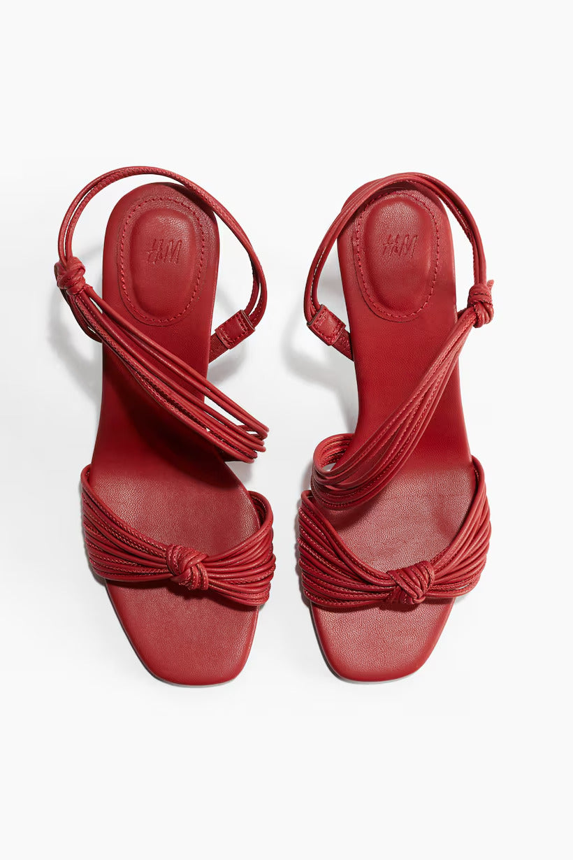 H&M Heeled Strappy Sandals
