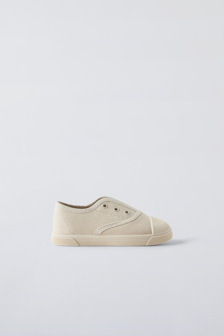 ZARA STRETCHY COTTON SNEAKERS