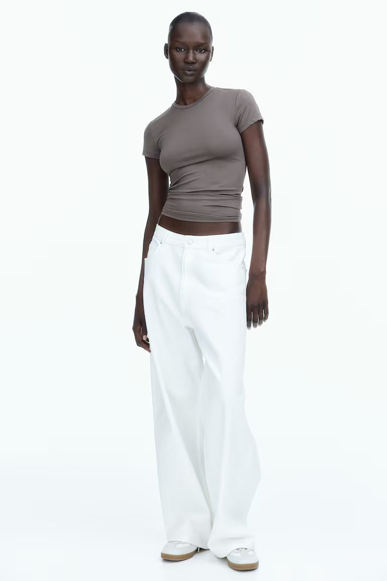 H&M Fitted T-shirt