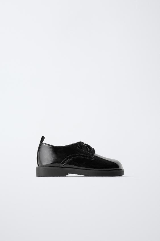 Zara BOW DERBY SHOES