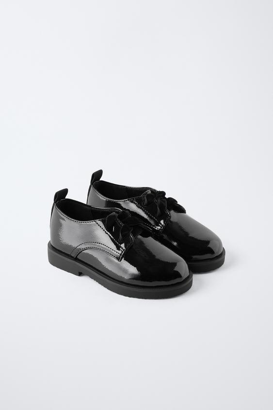 Zara BOW DERBY SHOES