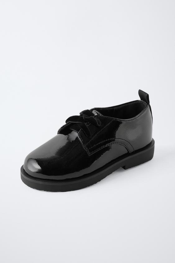 Zara BOW DERBY SHOES